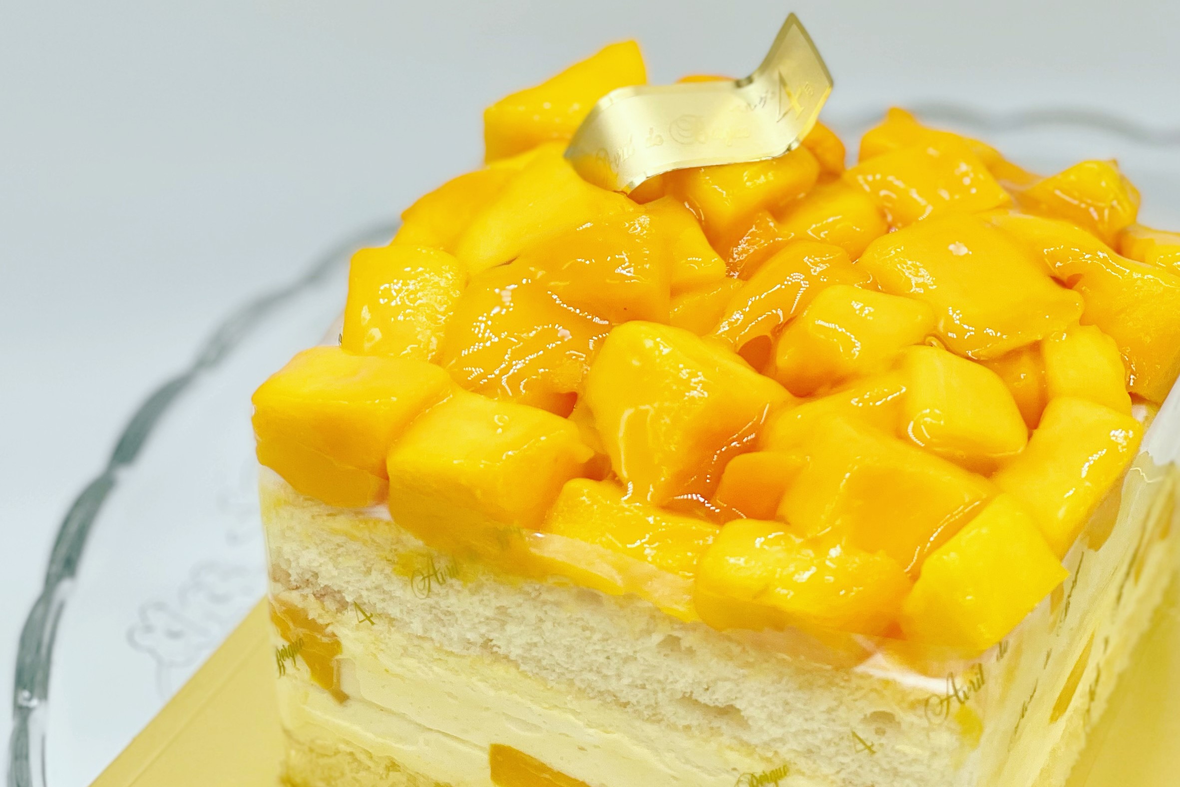 ベルグの４月 マンゴーショートケーキ